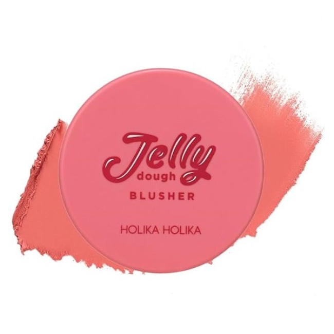 Гелеві рум'яна Holika Jelly Dough Blusher Ad 03 Strawberry Jelly, фото 1 Гелеві рум'яна Holika Jelly Dough Blusher Ad 03 Strawberry Jelly, фото 1
